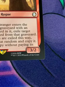 C1947 MAGIC GATHERING MTG FALLOUT MYSTERIOUS STRANGER RARE 0063 NM - Image 5