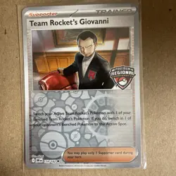 Team Rocket’s Giovanni Pokemon Regional Championship - Image 1