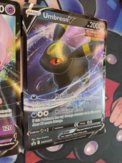 Pokemon Sword & Shield Umbreon V #SWSH203 & Espeon V #SWSH201 Black Star Promo - Image 4
