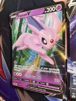 Pokemon Sword & Shield Umbreon V #SWSH203 & Espeon V #SWSH201 Black Star Promo - Image 5