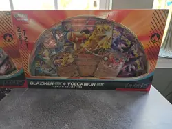 (2) New Boxes Pokemon TCG: Blaziken ex & Volcanion ex Premium Collection - 2025 - Image 1