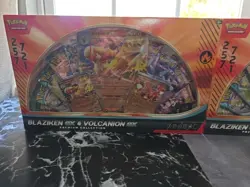 (2) New Boxes Pokemon TCG: Blaziken ex & Volcanion ex Premium Collection - 2025 - Image 2