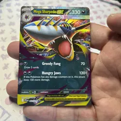 Mega Sharpedo ex 061/094 Phantasmal Flames Pokemon TCG - Image 1