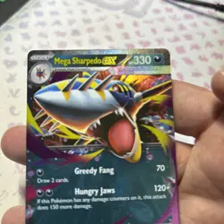 Mega Sharpedo ex 061/094 Phantasmal Flames Pokemon TCG - Image 3