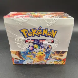 Sealed Pokemon TCG Scarlet & Violet Surging Sparks SV08 Booster Box TM0041 - Image 1