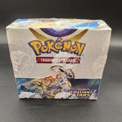 Sealed Pokemon TCG Sword & Shield Brilliant Stars Booster Box SWSH09 TM0043 - Image 1