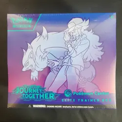 Sealed Pokemon Center TCG Scarlet & Violet Journey Together ETB SV09 TM0048 - Image 1