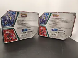 2 Sealed Pokemon Paldea Legends Tins Koraidon Ex & Miraidon ex 5 packs each - Image 3