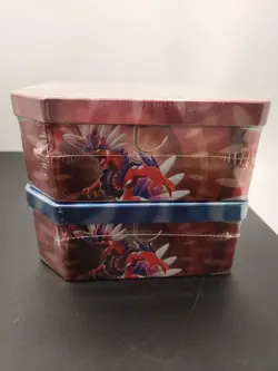 2 Sealed Pokemon Paldea Legends Tins Koraidon Ex & Miraidon ex 5 packs each - Image 4