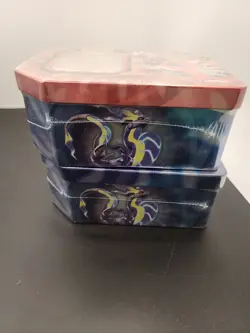 2 Sealed Pokemon Paldea Legends Tins Koraidon Ex & Miraidon ex 5 packs each - Image 5