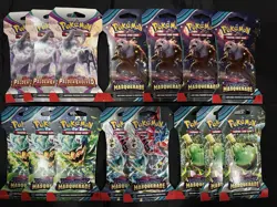 Pokemon TCG Paldea Evolved / Masquerade Booster Pack Lot Of 15. New Sealed. - Image 1