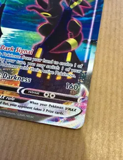 Pokemon TCG Umbreon VMAX Evolving Skies Alt Art Moonbreon NM/Mint 215/203 - Image 3