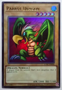 Yugioh Parrot Dragon LCKC-EN096 Ultra Rare Unlimited - Image 1