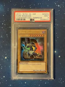 Yu-Gi-Oh! 2013-18 DARK MAGICIAN Ultra Rare LC01-EN005 Limited Edition PSA 9 - Image 1