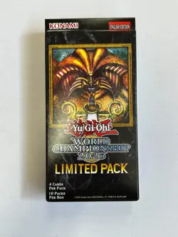 Yu-Gi-Oh Limited Pack World Championship 2025 Booster Box English Sealed OVP #3 - Image 1