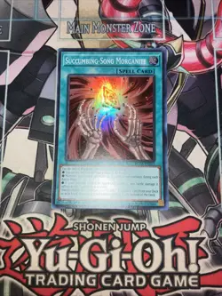 Succumbing-Song Morganite Super Rare 1st Edition ROTA-EN065 Yugioh - Image 1