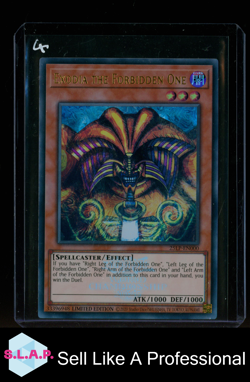 EXODIA THE FORBIDDEN ONE YUGIOH UR 2025 WRD CHAMP PCK 25LP-EN000 2008 ENG PSA 10 - Image 1