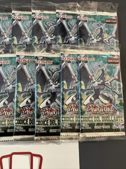 Yu Gi Oh Lotto 15 Bustine Pacchetti in Italiano codice del duellante ita sealed - Image 4