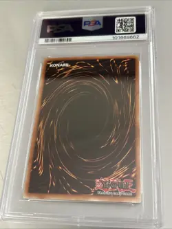 Yu-Gi-Oh Red Eyes Black Dragon Ghost Rare PSA 9 - Image 3