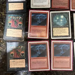 Magic The Gathering Collection VINTAGE Mtg LOT 35 Cards -1993 - 1997 - Image 2