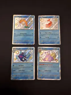 Pokemon Paldean Fates Lot of 4 Cards Baby Shiny Holo Near Mint (English) TCG - Image 1