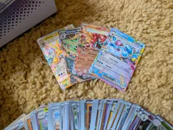 Prismatic Evolution Super Premium Collection Box No Packs, bundle of cards - Image 4