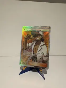 Professor Kukui 148/149 Full ART - Sun & Moon - Pokemon Card - NM - Image 1