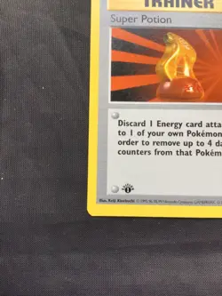 Pokemon Cards: Base Set 1st Edition Uncommon: Super Potion 90/102 - Image 5