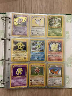 Pokemon Vintage WOTC Card bundle in binder 171 cards - Image 1
