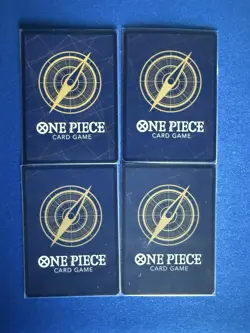 Tony.Tony.Chopper One Piece TCG 4-card lot OP08 Super Rare+OP09 Uncommon+++ PWE! - Image 2
