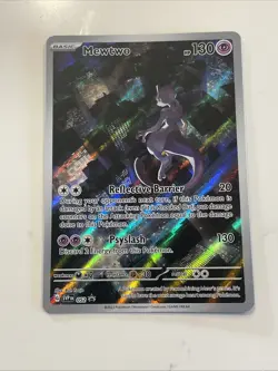 Pokemon Mewtwo 052 Promo Card Scarlet & Violet TCG Near Mint Condition - Image 1