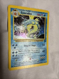 Pokemon Vintage Gyarados and Snorlax BASE SET 2 Card Lot 1999 WOTC LP-HP - Image 2