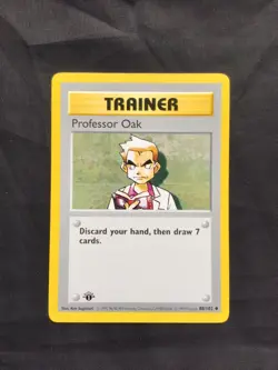Pokemon Cards: Base Set 1st Edition Uncommon: Professor Oak 88/102 - Image 1