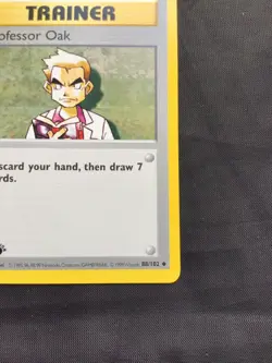 Pokemon Cards: Base Set 1st Edition Uncommon: Professor Oak 88/102 - Image 4