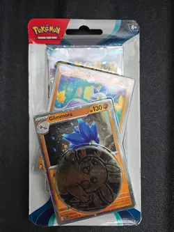 2 Pokemon TCG sealed Scarlet & Violet BOOSTER packs W/Promo Cards and Coins - Image 1