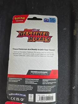 2 Pokemon TCG sealed Scarlet & Violet BOOSTER packs W/Promo Cards and Coins - Image 4