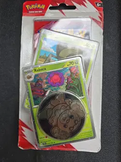 2 Pokemon TCG sealed Scarlet & Violet BOOSTER packs W/Promo Cards and Coins - Image 5