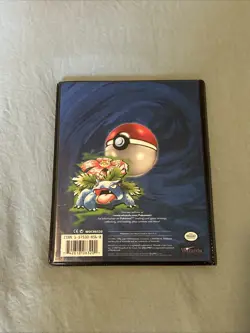 Pokemon 1999 Official Trading Card Game Nintendo WOTC Vintage Binder Only C READ - Image 2