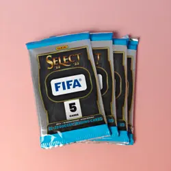 FIFA SOCCER TRADING CARDS PANINI SELECT 2022-23 ENGLISH LOT 4X PACKS - Image 1