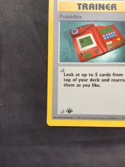 Pokemon Cards: Base Set 1st Edition Uncommon: Pokedex 87/102 - Image 5