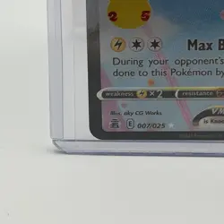 Pokemon TCG Flying Pikachu VMAX Holo Ultra Rare Card 007/025 Celebrations (NM) - Image 3