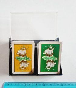 CARTE DA GIOCO CARAVELLE MODIANO RAMINO POKER ORIGINAL VINTAGE PLAYING CARDS NEW - Image 1