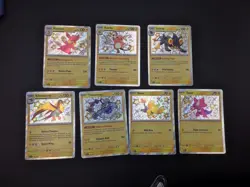 Pokemon Paldean Fates Lot of 7 Cards Baby Shiny Holo Near Mint (English) TCG - Image 1