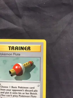 Pokemon Cards: Base Set 1st Edition Uncommon: Pokemon Flute 86/102 - Image 3