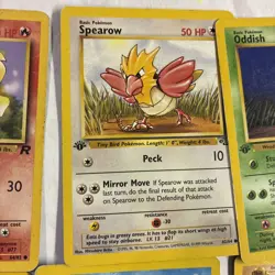 1st Edition Vintage Cards (German Staryu) AND Shadowless Machoke Lot Pokemon TCG - Image 3