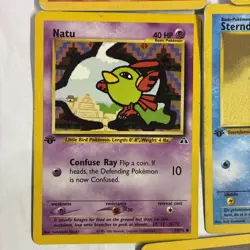1st Edition Vintage Cards (German Staryu) AND Shadowless Machoke Lot Pokemon TCG - Image 5
