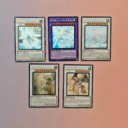 YU-GI-OH! SAMMELKARTEN LOT VERSCHIEDENE SET DREV/TSHD 1ST ED JP LOT 5X CARDS - Image 1