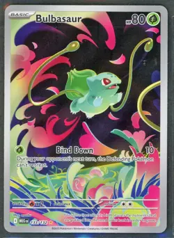 Pokemon Cards - Bulbasaur 133/132 - Mega Evolutions FA - Mint - Image 1