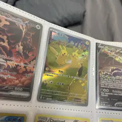 Pokemon 9 Cards (binder Not Included) - Image 2