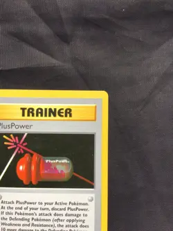 Pokemon Cards: Base Set 1st Edition Uncommon: PlusPower 84/102 - Image 3